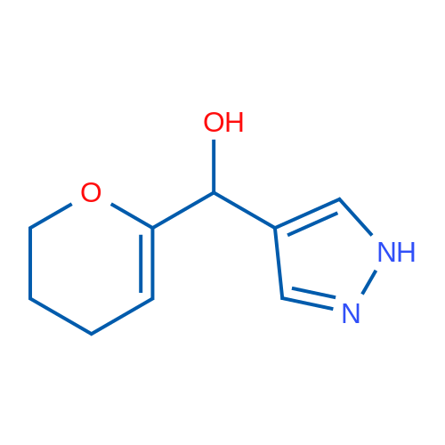 (3,4-Dihydro-2H-pyran-6-yl)(1H-pyrazol-4-yl)methanol 1g