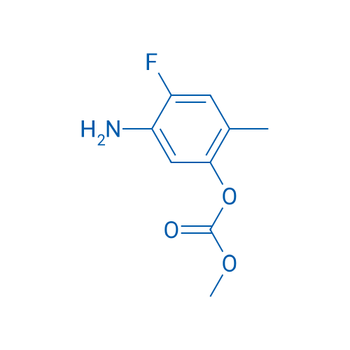 5-Amino-4-fluoro-2-methylphenyl methyl carbonate 250mg