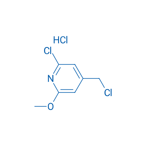 2-Chloro-4-(chloromethyl)-6-methoxypyridine hydrochloride 1g