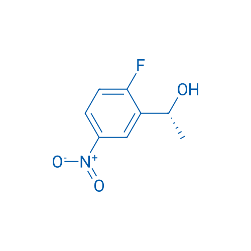 (R)-1-(2-Fluoro-5-nitrophenyl)ethan-1-ol 250mg