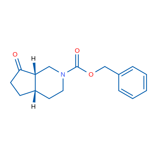 (4AS,7aS)-benzyl 7-oxohexahydro-1H-cyclopenta[c]pyridine-2(3H)-carboxylate 100mg