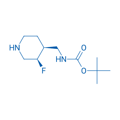 tert-Butyl (((3R,4S)-3-fluoropiperidin-4-yl)methyl)carbamate 100mg