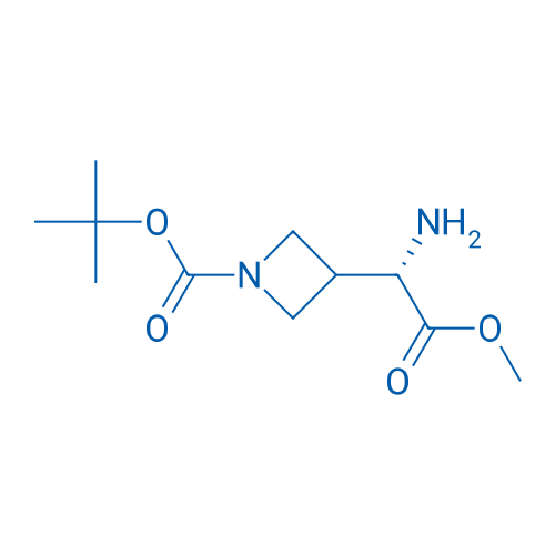 tert-Butyl 3-[(1S)-1-amino-2-methoxy-2-oxo-ethyl]azetidine-1-carboxylate 1g