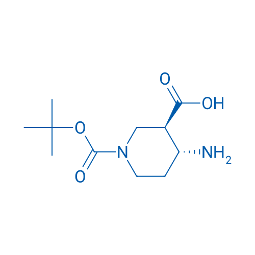 (3R,4R)-4-Amino-1-(tert-butoxycarbonyl)piperidine-3-carboxylic acid 250mg