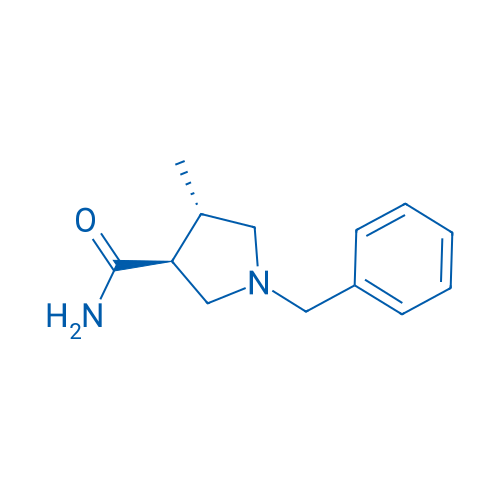 (3S,4S)-1-Benzyl-4-methylpyrrolidine-3-carboxamide 100mg