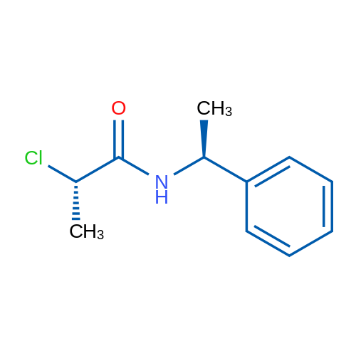 (2S)-2-chloro-n-[(1S)-1-phenylethyl]propanamide 1g