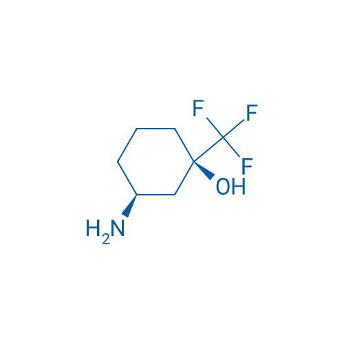 (1R,3S)-3-Amino-1-(trifluoromethyl)cyclohexanol 100mg