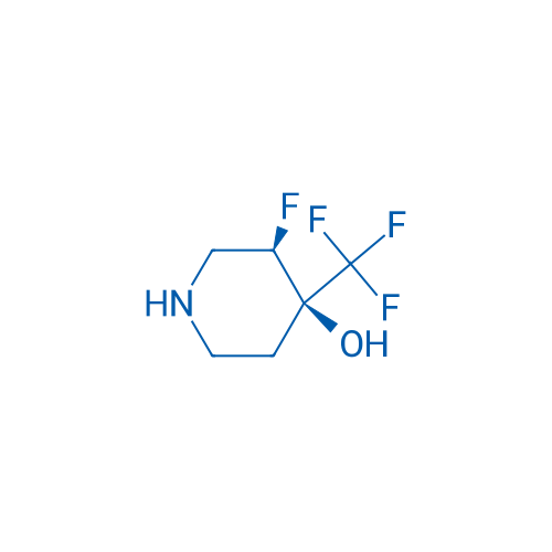 4-Piperidinol, 3-fluoro-4-(trifluoromethyl)-, (3R,4S)- 250mg