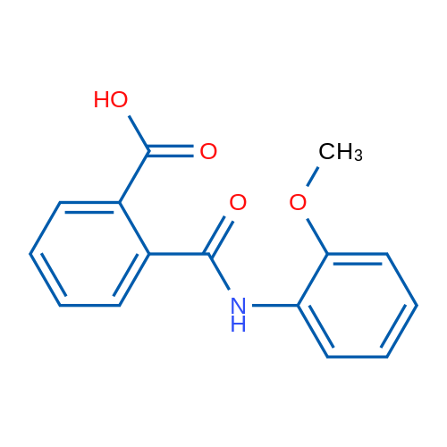 2-((2-Methoxyphenyl)carbamoyl)benzoic acid 1g