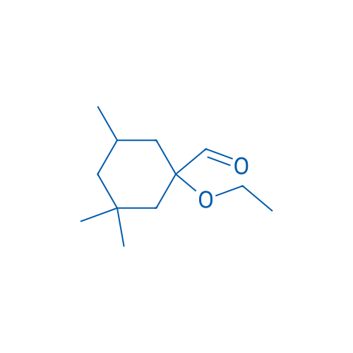 1-Ethoxy-3,3,5-trimethylcyclohexane-1-carbaldehyde 1g
