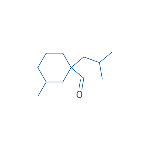 3-Methyl-1-(2-methylpropyl)cyclohexane-1-carbaldehyde 1g