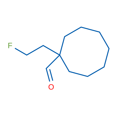 1-(2-Fluoroethyl)cyclooctane-1-carbaldehyde 1g