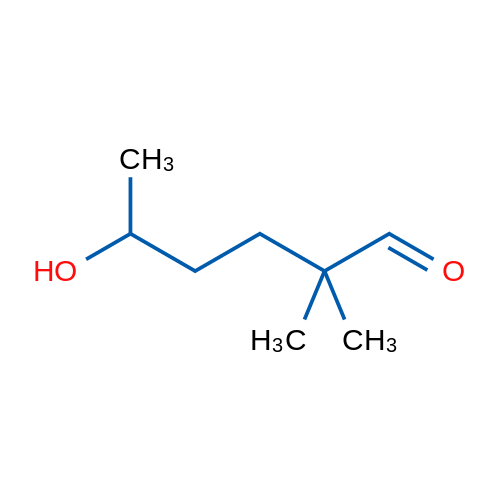 5-Hydroxy-2,2-dimethylhexanal 1g
