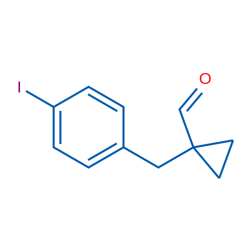 1-[(4-Iodophenyl)methyl]cyclopropane-1-carbaldehyde 1g