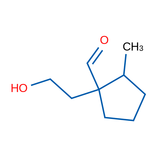 1-(2-Hydroxyethyl)-2-methylcyclopentane-1-carbaldehyde 1g