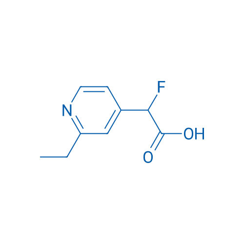2-(2-Ethylpyridin-4-yl)-2-fluoroacetic acid 1g