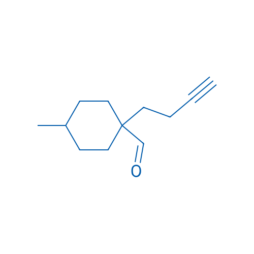 1-(But-3-yn-1-yl)-4-methylcyclohexane-1-carbaldehyde 1g