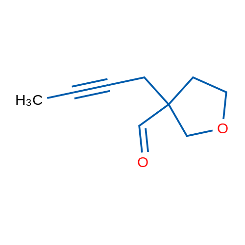 3-(But-2-yn-1-yl)oxolane-3-carbaldehyde 1g