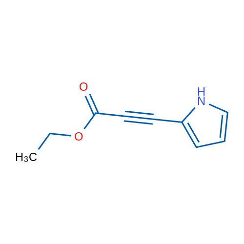 Ethyl 3-(1H-pyrrol-2-yl)prop-2-ynoate 1g