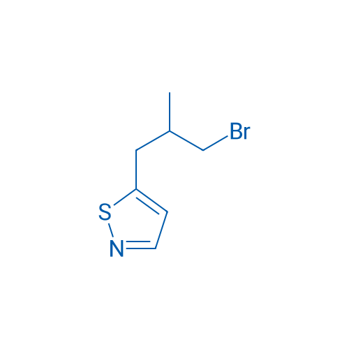 5-(3-Bromo-2-methylpropyl)-1,2-thiazole 1g