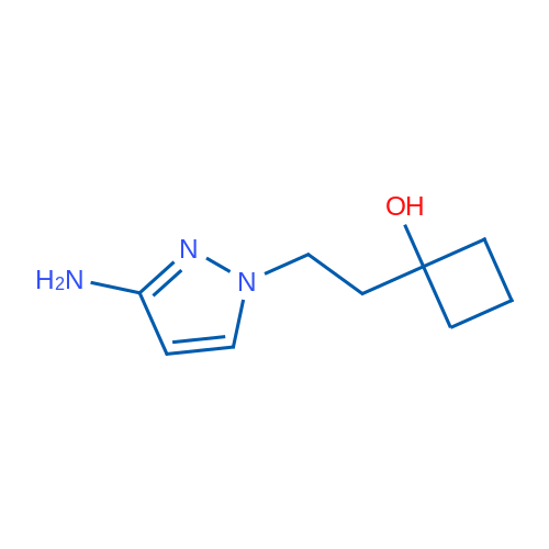 1-[2-(3-Amino-1H-pyrazol-1-yl)ethyl]cyclobutan-1-ol 1g