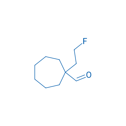 1-(2-Fluoroethyl)cycloheptane-1-carbaldehyde 1g