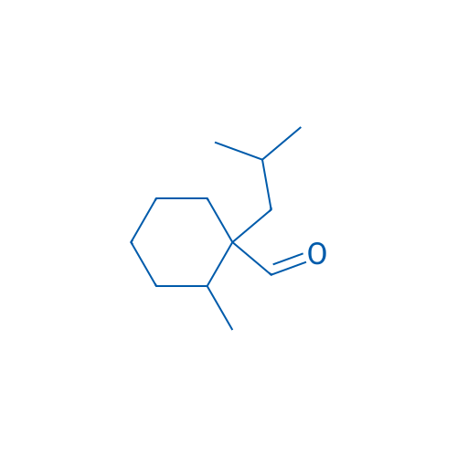 2-Methyl-1-(2-methylpropyl)cyclohexane-1-carbaldehyde 1g