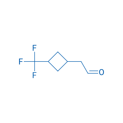 2-[3-(trifluoromethyl)cyclobutyl]acetaldehyde 100mg