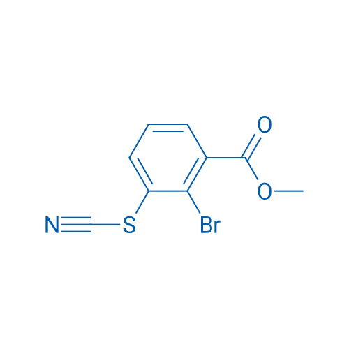2-BRomo-3-thiocyanato-benzoic acid methyl ester 1g