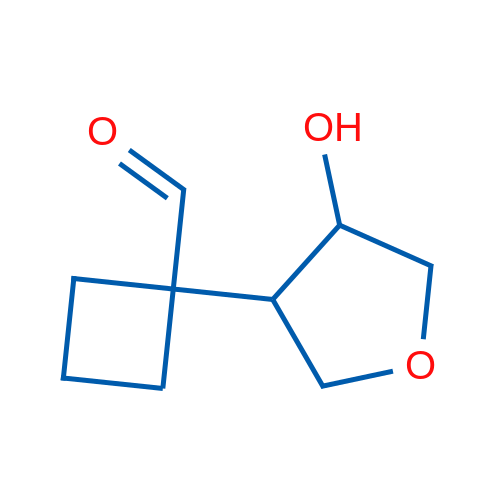 1-(4-Hydroxyoxolan-3-yl)cyclobutane-1-carbaldehyde 1g