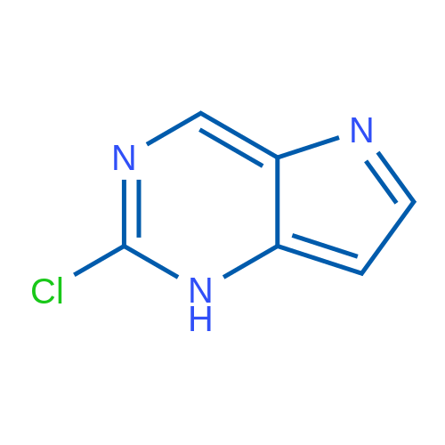 2-Chloro-1H-pyrrolo[3,2-d]pyrimidine 1g