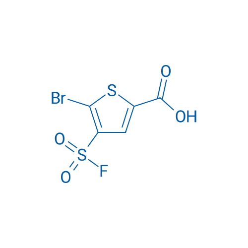 5-Bromo-4-(fluorosulfonyl)thiophene-2-carboxylic acid 100mg