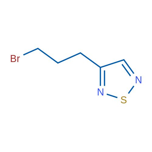 3-(3-Bromopropyl)-1,2,5-thiadiazole 1g