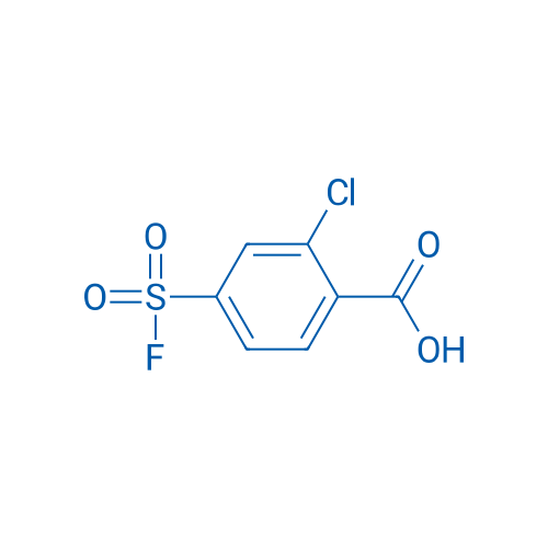 2-Chloro-4-(fluorosulfonyl)benzoic acid 1g