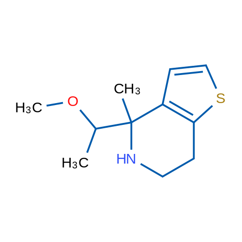 4-(1-Methoxyethyl)-4-methyl-4H,5H,6H,7H-thieno[3,2-c]pyridine 1g