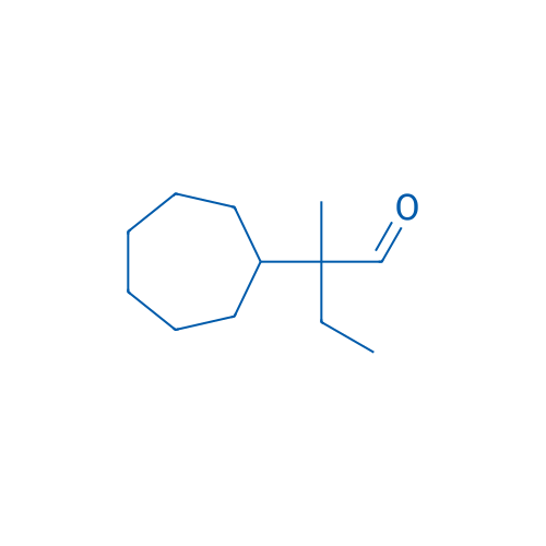 2-Cycloheptyl-2-methylbutanal 1g