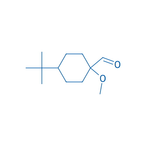 4-tert-Butyl-1-methoxycyclohexane-1-carbaldehyde 1g