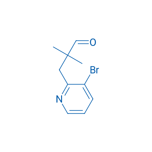 3-(3-Bromopyridin-2-yl)-2,2-dimethylpropanal 1g