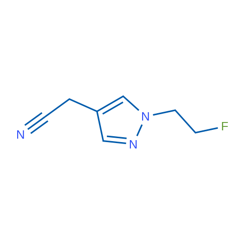 2-[1-(2-Fluoroethyl)-1H-pyrazol-4-yl]acetonitrile 1g