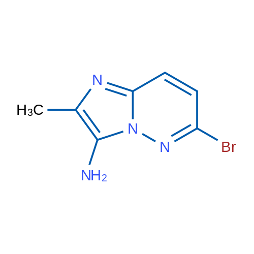 6-Bromo-2-methylimidazo[1,2-b]pyridazin-3-amine 250mg