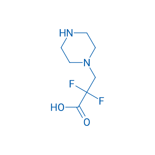 2,2-Difluoro-3-(piperazin-1-yl)propanoic acid 1g