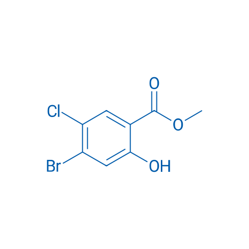 Methyl 4-bromo-5-chloro-2-hydroxybenzoate 100mg