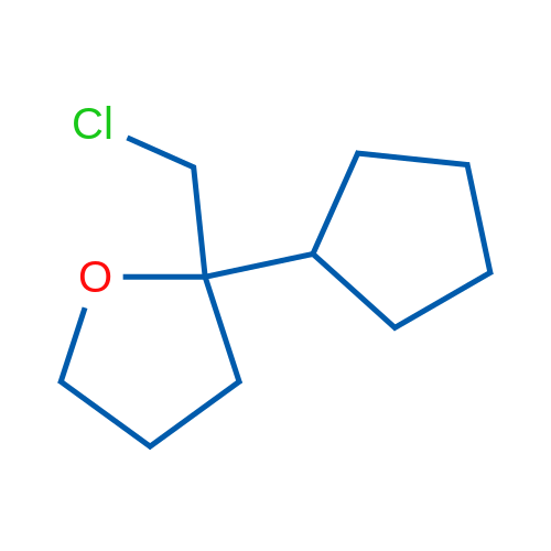 2-(Chloromethyl)-2-cyclopentyloxolane 1g