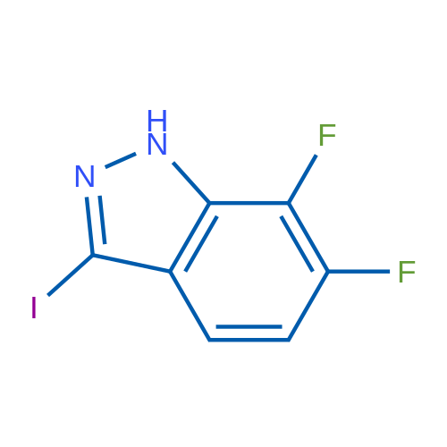 6,7-Difluoro-3-iodo-1H-indazole 1g