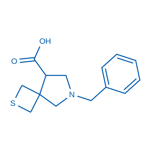 6-Benzyl-2-thia-6-azaspiro[3.4]octane-8-carboxylic acid 100mg