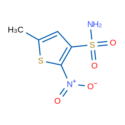 5-Methyl-2-nitrothiophene-3-sulfonamide 1g