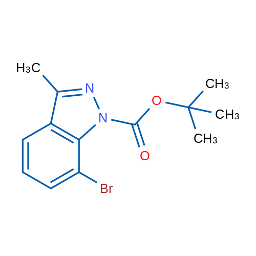 tert-Butyl 7-bromo-3-methyl-1H-indazole-1-carboxylate 1g