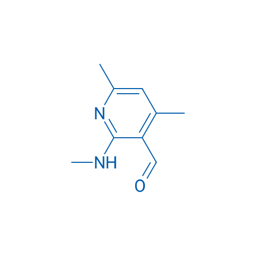 4,6-Dimethyl-2-(methylamino)nicotinaldehyde 100mg