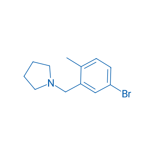 1-(5-Bromo-2-methylbenzyl)pyrrolidine 1g