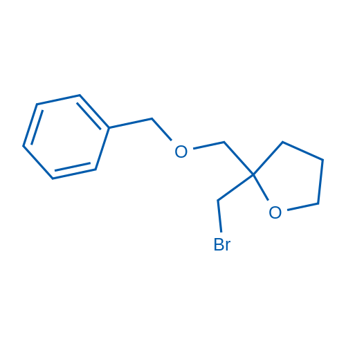 2-[(Benzyloxy)methyl]-2-(bromomethyl)oxolane 1g